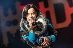 Hildá Länsman at the Riddu Riđđu festival (2019)