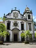 A church in the historic center