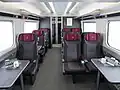 First class interior mock-up in 2014