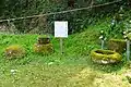 Foundation stones for Inaba Kokubun-niji