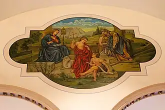 Fresco in the nave
