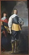 Count John Ernest with his eldest brother John Maurice.