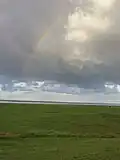 Rainbow over Hallig Hooge