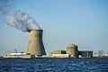Hope Creek Nuclear Generating Station from Delaware River, May 2012