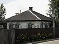 A wooden house