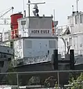 Horn River at Hay River shipyards 2013