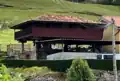 Hórreo in Lluanco, Asturias, Spain