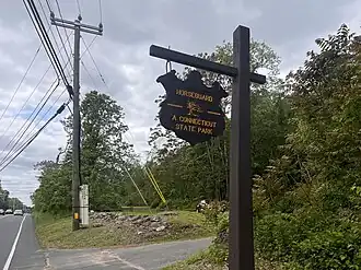 Roadside sign