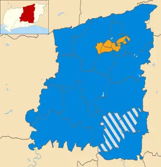 2007 results map