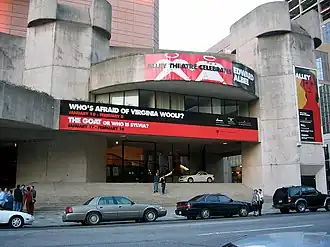 The Alley Theatre, home to the Alley Theatre Company, Houston, Texas