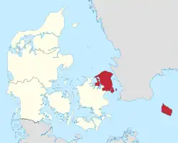 Location of Capital Region