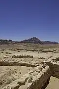 Humayma fort and bath ruins