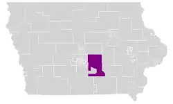 Map of the district