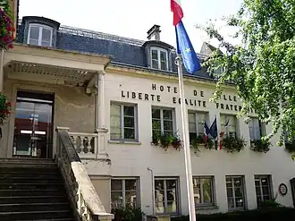 The town hall of Igny