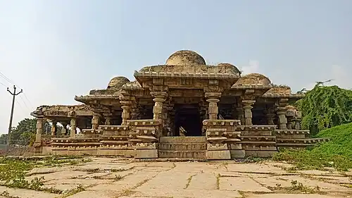 Ruins of a stone mosque