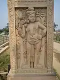 Murti of the Buddha at Shanti Stupa