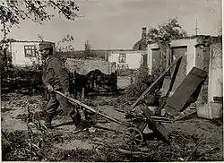 M15 folded in towing position.