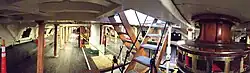 Inside USS Constitution in 2015