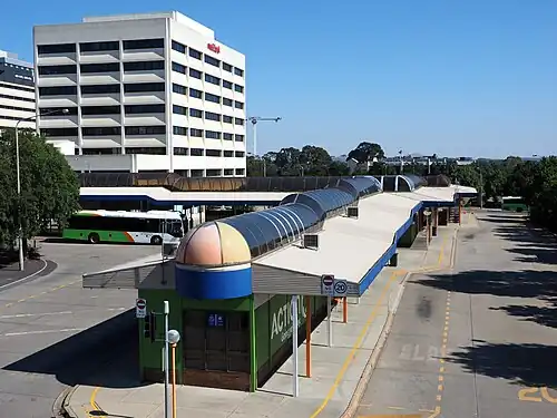 Part of Woden Interchange
