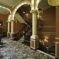 Staircase on the second floor