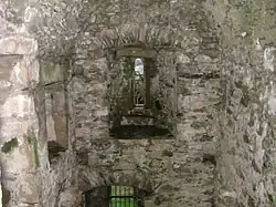Interior of castle
