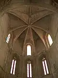 Interior of Santa María la Real Church.
