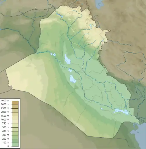 Fallujah is located in Iraq