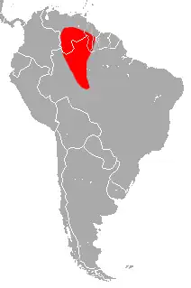 Map of range