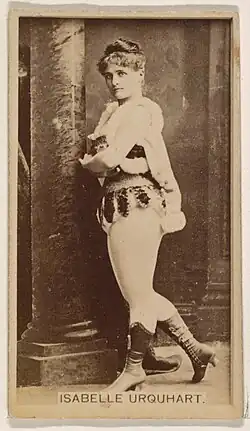 Woman standing with arms crossed
