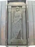 Relief work in the Stadtmuseum Oldenburg.