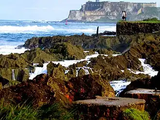 El Morro fortress from Isla de Cabras
