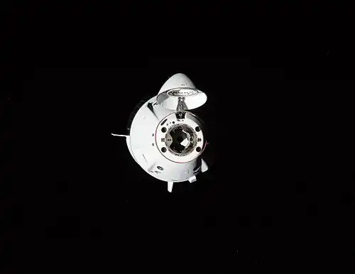 Crew Dragon Endurance approaches the ISS