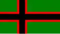 Flag of Provisional Government of East Karelia, designed by Akseli Gallen-Kallela in 1920. Later used as the ethnic flag of Karelians