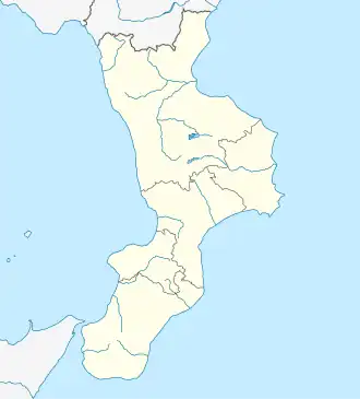 Stignano is located in Calabria