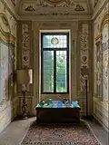 Frescoed small room on the noble floor.