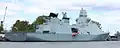 HDMS Iver Huitfeldt, June 2012.