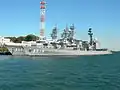 JS Asagiri alongside JS Kashima on 26 October 2011.