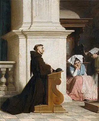 Praying Monk