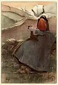 Fleur de lande by Jacques Wely, 1897