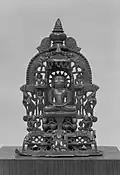 Jain Altarpiece with Vimalanatha in Los Angeles County Museum of Art, 15th century