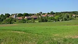 View from the north