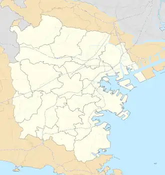 Daikoku Pier is located in Yokohama
