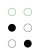 ⠢ (braille pattern dots-26)