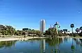 Skyscrapers in Valencia near Pg. de l'Albereda street and Ciudad de las Artes y las Ciencias