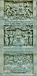 Modern era rendition of the Jataka tales by a Myanmar-based Vipassana center in India