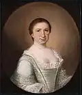 Mrs. Lionel Chalmers (Martha Logan), 1756, Museum of Fine Arts, Boston.