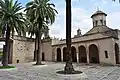Courtyard outside mosque