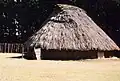 Reconstructed pit dwelling
