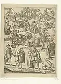 The Blue Cloak, before or after Pieter Brueghel the Elder