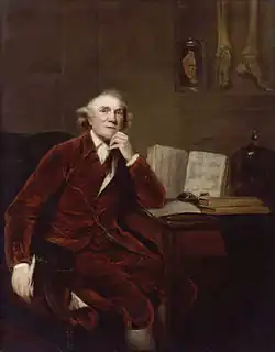 John Hunter FRS, surgeon.